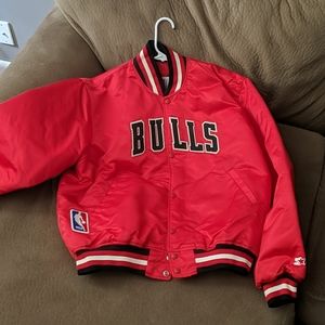 Vintage bulls starter jacket